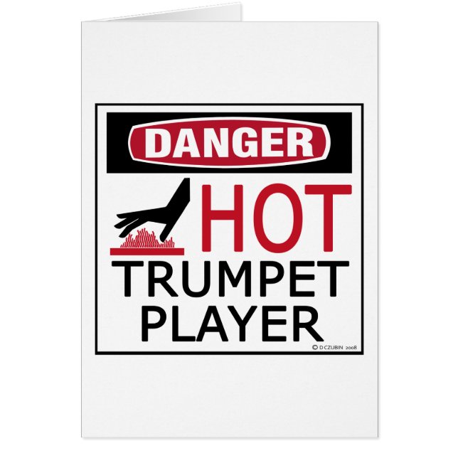 Hot Trumpet-speler (Voorkant)