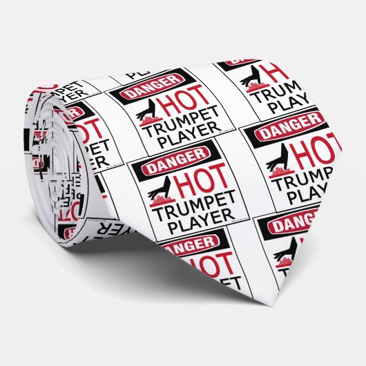 Hot Trumpet-speler Stropdas (Opgerold)