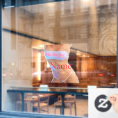 Hot Tub Club Thunder_Cove Raamsticker (Cafe Raam)