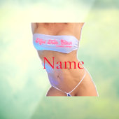 Hot Tub Club Thunder_Cove Raamsticker (Vel 3)