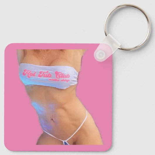 Hot Tub Club Thunder_Cove Sleutelhanger (Achterkant)