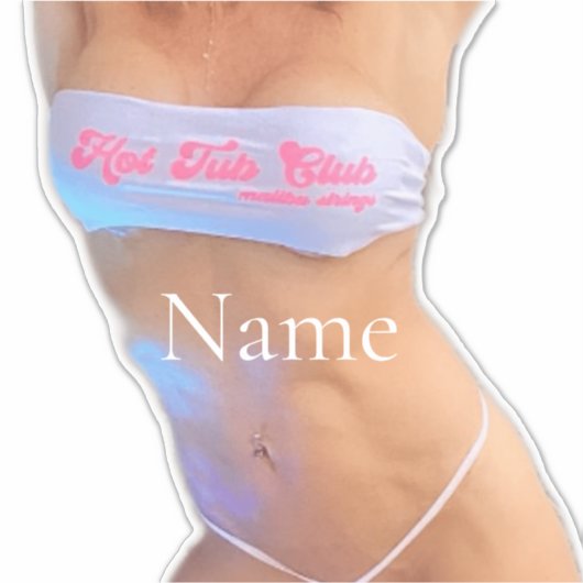 Hot Tub Club Thunder_Cove Sticker (Voorkant)