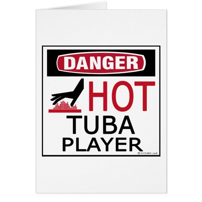 Hot Tuba Player (Voorkant)