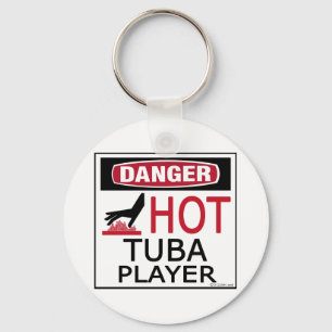 Hot Tuba Player Sleutelhanger