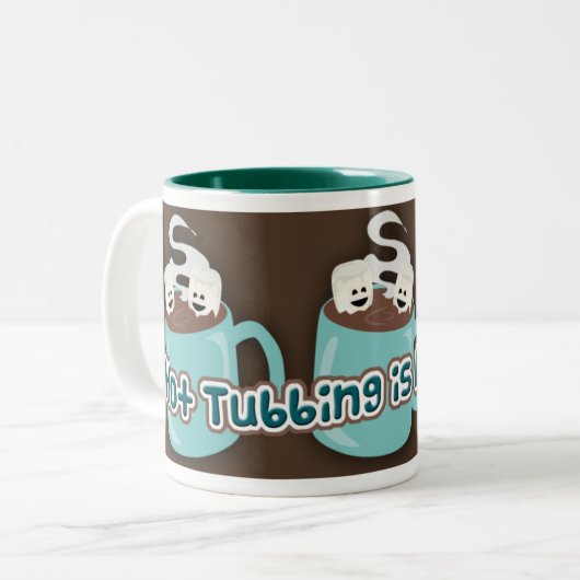 Hot Tubbing Fun mok (Voorkant links)