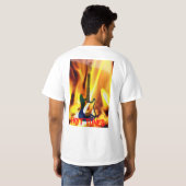 HOT TUNES T-SHIRT (Achterkant volledig)