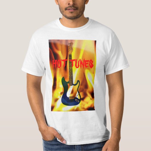 HOT TUNES T-SHIRT (Voorkant)