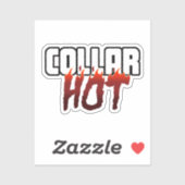 Hot Under the Collar Sticker (Vel)