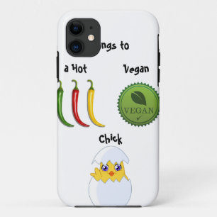 Hot Vegan Chick iPhone 5 hoesje