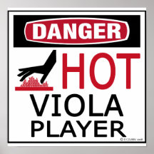 Hot Viola Player