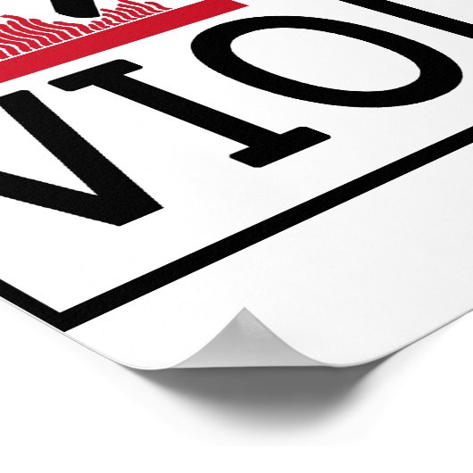 Hot Violinist Poster (Hoek)