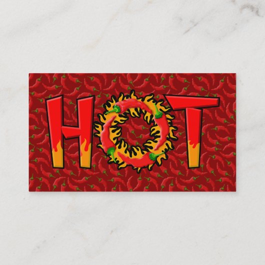 HOT VISITEKAARTJE (Achterkant)