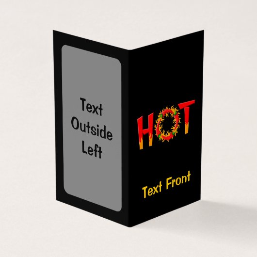 HOT VISITEKAARTJE (Buitenkant)