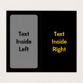 HOT VISITEKAARTJE (Binnenkant ongevouwen)