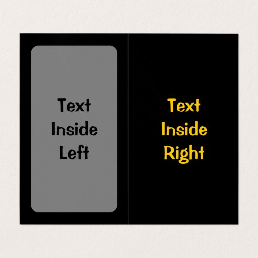 HOT VISITEKAARTJE (Binnenkant ongevouwen)