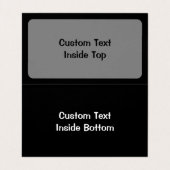 HOT VISITEKAARTJE (Binnenkant ongevouwen)