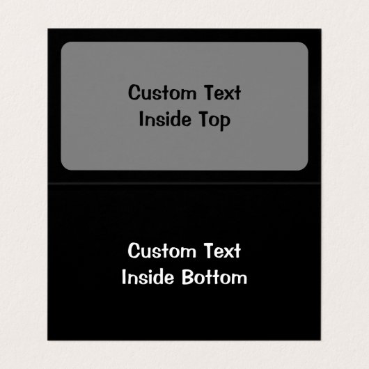 HOT VISITEKAARTJE (Binnenkant ongevouwen)