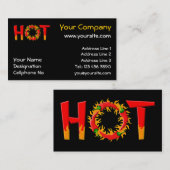 HOT VISITEKAARTJE (Voorkant / Achterkant)