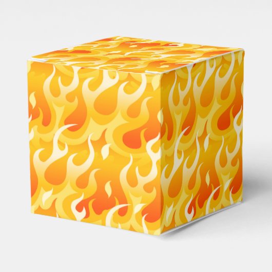 Hot-vlammen Bedankdoosjes (Voorkant Zijde)