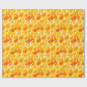 Hot-vlammen Cadeaupapier (Vlak)