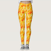 Hot-vlammen Leggings (Voorkant)