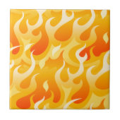 Hot-vlammen Tegeltje (Voorkant)