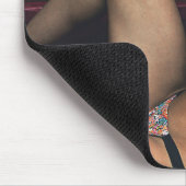 Hot Vrouw Fitness Girls Muismat (Hoek)