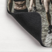 Hot Vrouw Fitness Girls Muismat (Hoek)