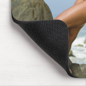 Hot Vrouw Fitness Girls Muismat (Hoek)