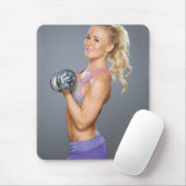 Hot Vrouw Fitness Girls Muismat (Met muis)