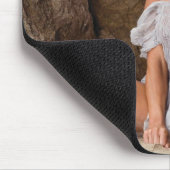 Hot Vrouw Fitness Girls Muismat (Hoek)