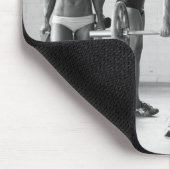 Hot Vrouw Fitness Girls Muismat (Hoek)