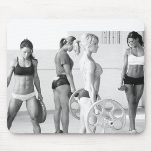 Hot Vrouw Fitness Girls Muismat