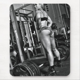 Hot Vrouw Fitness Girls Muismat