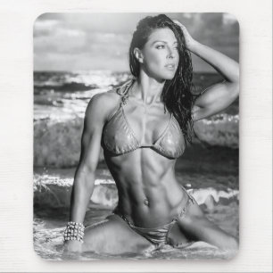 Hot Vrouw Fitness Girls Muismat