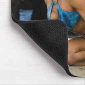 Hot Vrouw Fitness Girls Muismat (Hoek)