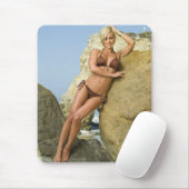 Hot Vrouw Fitness Girls Muismat (Met muis)