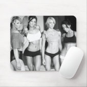 Hot Vrouw Fitness Girls Muismat (Met muis)
