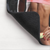 Hot Vrouw Fitness Girls Muismat (Hoek)