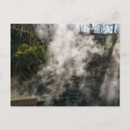 Hot Water Cascade, Hot Springs National Park, Ar Briefkaart (Voorkant)
