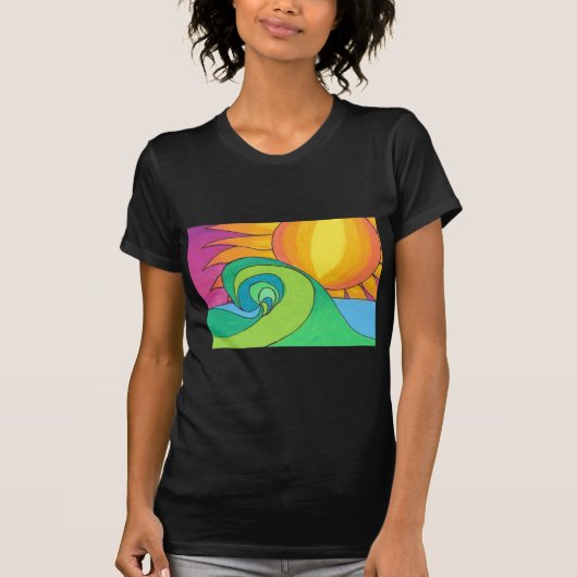 Hot Wave T-shirt (Voorkant)