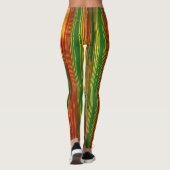 Hot weather workout gear Leggings (Achterkant)