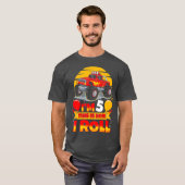 Hot Wheels Birthday Im 5 Dit is hoe ik rolt T-shirt (Voorkant volledig)