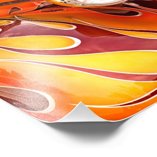 Hot Wheels. Foto Afdruk (Hoek)