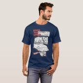 Hot Wheels Gebouwd voor Snelheid Comic Panels vrie T-shirt (Voorkant volledig)