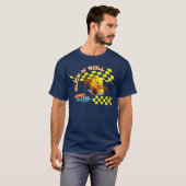 Hot Wheels Laat Racen Eend N Roll T-shirt (Voorkant volledig)