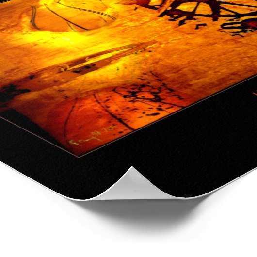 "Hot Wheels!" Poster (Hoek)