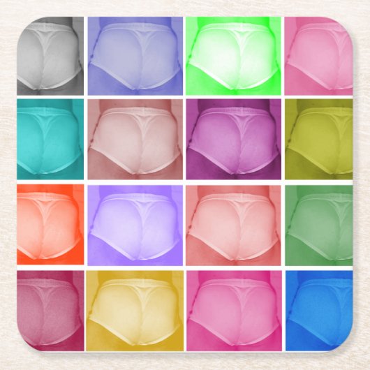 Hot x Bundes-Onderzetters Kartonnen Onderzetters (Voorkant)