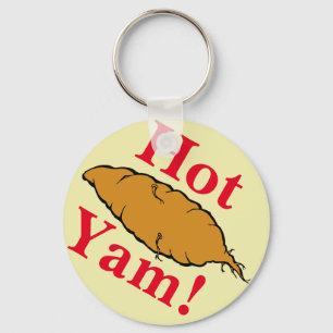 Hot Yam! Button Sleutelhanger
