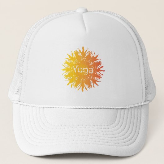 Hot Yoga Sun Trucker Pet (Voorkant)